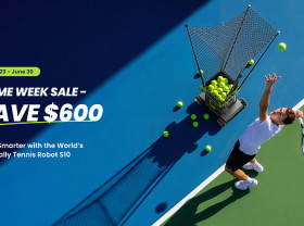 Image: ACEMATE Tennis Robot S10 Gets $600 Prime Day Discount, with Bonus Gifts