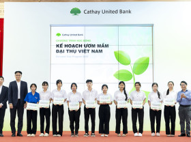 Image: Cathay United Bank Strengthens Youth Development in Vietnam Through 18-Year Elevated Tree Program and Financial Literacy Education