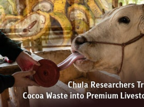 Image: Chula Researchers Transform Cocoa Waste into Premium Livestock Feed