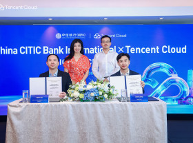 Image: Tencent Cloud and China CITIC Bank International Limited Sign Strategic Cooperation Agreement to Accelerate FinTech 2.0 Transformation