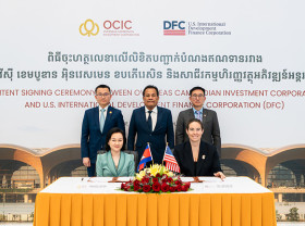 Image: U.S. DFC and OCIC Sign Letter of Intent for USD 100 Million Strategic Financing of Techo International Airport