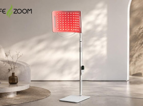 Image: LifeZoom Launches Veyra, a Lightweight Curved Red Light Device for Stand, Belt, and Dome-Style Use