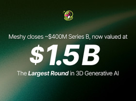 Image: Meshy Raises Nearly $400 Million at a $1.5 Billion Valuation, the Largest Round to Date in AI 3D