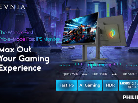 Image: Philips Evnia Launches the World's First Triple-Mode Fast IPS Gaming Monitor that Allows Gamers to Switch Between Three High-Performance Resolution Modes