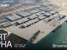 Image: Saronic to Build Port Alpha, America's Next Generation Shipyard, in Brownsville, Texas