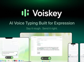 Image: Voiskey Officially Launches: The First AI Voice Typing App Focused on Expression Intelligence