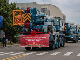 Image: XCMG Delivers Complete Wheeled and Crawler Crane Fleet to Sarens