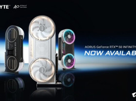 Image: GIGABYTE Announces the Availability of AORUS GeForce RTX™ 50 INFINITY Series Graphics Cards