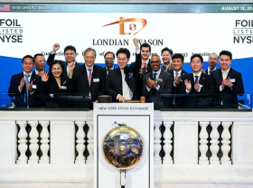 Image: Global Copper Foil Leader Londian Wason Officially Lists on the New York Stock Exchange Today