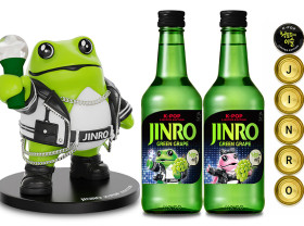 Image: JINRO Unveils Global Limited-Edition 'K-POP Star Toad' Green Grape