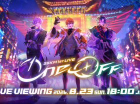 Image: Watch the long-awaited first live concert by 3SKM -- the NIJISANJI unit featuring VTubers Kitami Yusei, Kaisei, and Sakaki Ness -- live in cinemas across Asia