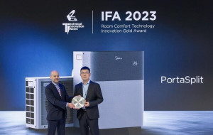 Midea's PortaSplit Receives Prestigious Award at IFA, Showcasing Innovation and User-Centric Approach