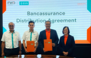 FWD Insurance Berhad and Bank Simpanan Nasional sign distribution agreement and strengthen relationship