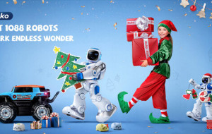 Ruko Unveils Special Black Friday Deals on the 1088 Smart Robots - The Perfect Christmas Gift for Kids