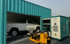 UOTTA Universal Battery Swap Station" Officially Launched