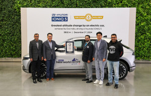 Hyundai IONIQ 5 takes part in GUINNESS WORLD RECORDS™ Title for the Greatest Altitude Change by an Electric Car