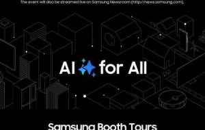 Samsung Press Conference at CES 2025 'AI for All: Everyday, Everywhere'