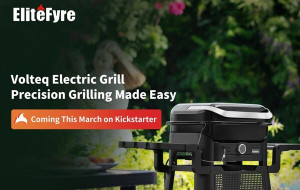 EliteFyre Unveils Smart Electric Grill: Pre-order Starts March 5th on Kickstarter for Super Early Bird Deal