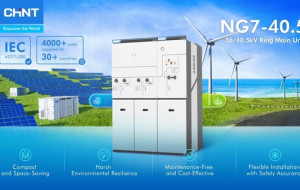 NG7-40.5 SF6 gas-insulated switchgear of CHINT empower global energy transformation and industrial upgrading