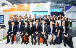 ‌Arctech Showcased the Most Comprehensive Portfolios Based on ‌"Tracker+"‌ and ‌"Green Power+" Platforms at Intersolar Europe 2025