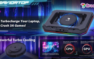 Born for Gaming: Brook Saviortop Gaming Laptop Cooler Launches!