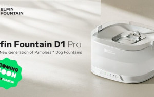 Elfin Launches Innovative Pumpless Dog Fountain on Kickstarter, Revolutionizing Pet Hydration with MagDrive™ Technology
