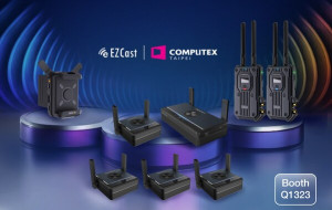 EZCast Debuts Next-Generation Wireless Display for Broader Applications at Computex 2025
