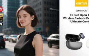 EarFun's Clip Open-Ear Earbuds Bring Superior Clip-On Ergonomics with a Silicone Touch for Everyday Comfort