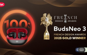itel's BudsNeo 3 Crowned Golden Winner at French Design Awards for Sleek Design and 100-Hour Battery Life