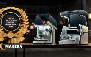 Makera Wins Desktop CNC Machine Company of the Year Award