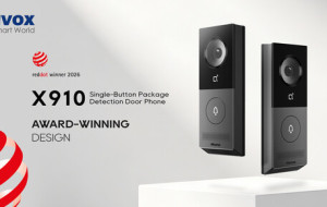 Akuvox X910 Claims Red Dot Award 2026: the World's First AI-powered Parcel Detection Smart Intercom Revolutionizes Luxury Home Access