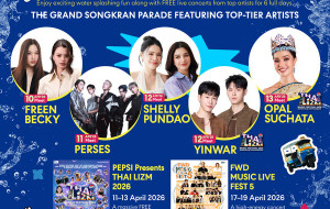 centralwOrld reaffirms its position as a world-class Songkran landmark with the grand celebration "Songkran Culturtainment 2026."