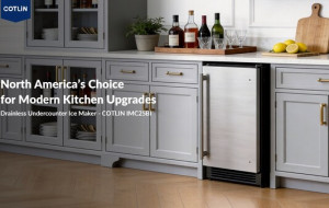COTLIN IMC25BI Drainless Undercounter Ice Maker: North America's Choice for Modern Kitchen Upgrades