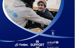 TMGM Supports UNICEF Australia's Humanitarian Efforts for Children in Gaza