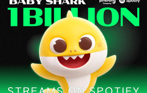 Pinkfong's "Baby Shark" Swims Into Spotify's Billions Club