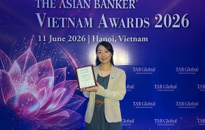 Cathay United Bank Ho Chi Minh City Branch Recognized by The Asian Banker for Consumer Lending Technology