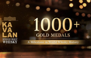 Kavalan Hits 1,000 Gold Medal-Milestone: Unveils Most-Awarded Whisky
