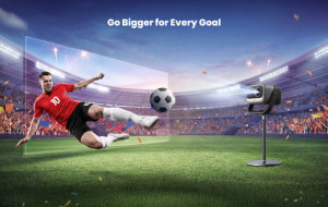 Upgrade Your Match Day Setup with JMGO Triple-Laser Projectors