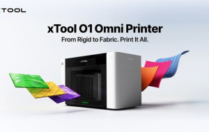 xTool Launches O1 Omni Printer: The World's First All-in-One Desktop Printer for Virtually Any Material