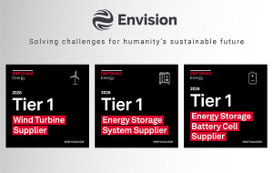Envision Named to S&P Global Tier 1 Cleantech Companies List for the Second Consecutive Year