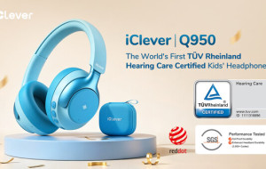iClever Launches the Q950, the World's First TÜV Rheinland Hearing Care Certified Kids' Headphones