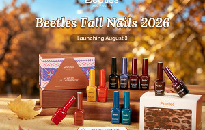 Beetles Gel Polish Interprets Fall 2026 Nail Trends Through Vintage Colors and Animal-Inspired Art