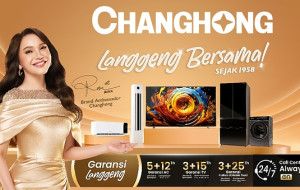 Changhong Partners with Indonesian Pop Icon Rossa to Strengthen Its Presence in Indonesia