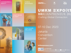 Image: UMKM EXPO(RT) BRILIANPRENEUR 2023 Paves the Way for Global Success for 700 Curated Indonesian MSMEs