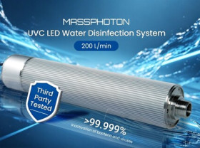 Image: MASSPHOTON Launches the Industry's First 200 LPM UVC LED Water Disinfection System, Independently Certified for High-Flow Applications