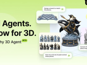 Image: Meshy Launches 3D Agent Beta, the World's First AI Agent for 3D Creation