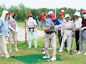 Image: Xinhua Silk Road: Park golf tourism gains popularity among ROK tourists to Weihai, Shandong
