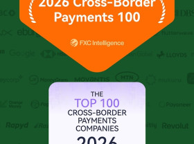 Image: XTransfer named to FXC Intelligence's 2026 Cross-Border Payments 100 for the Second Consecutive Year