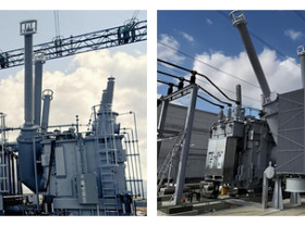 Image: Sieyuan Electric's 420 kV RIP Bushings Successfully Applied in a Core Project of the Greek National Grid