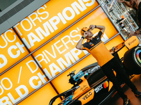 Image: Velo and McLaren Mastercard Formula 1® Team Release Behind-the-Scenes Imagery of Lando Norris & Oscar Piastri from latest shoot